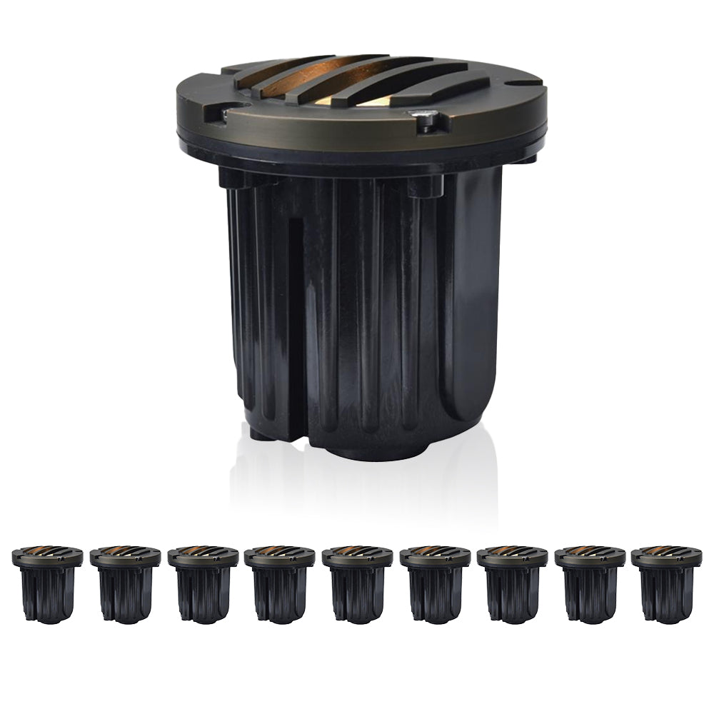 Haloitte Lighting Solid Brass LED In-Ground Well Light