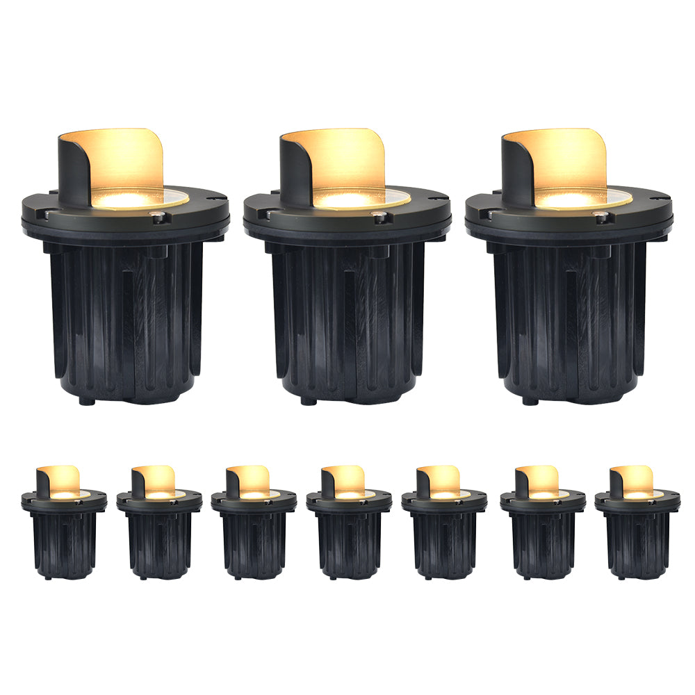 Haloitte Lighting Solid Brass LED In-Ground Well Light