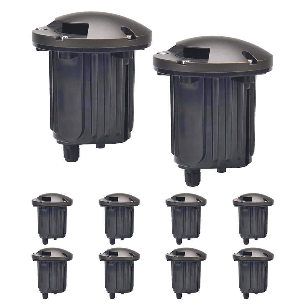 Haloitte Lighting Solid Brass LED In-Ground Well Light