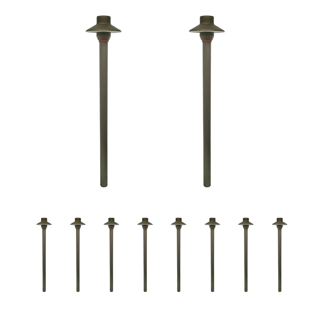 Haloitte Lighting Solid Brass Landscape Path Light