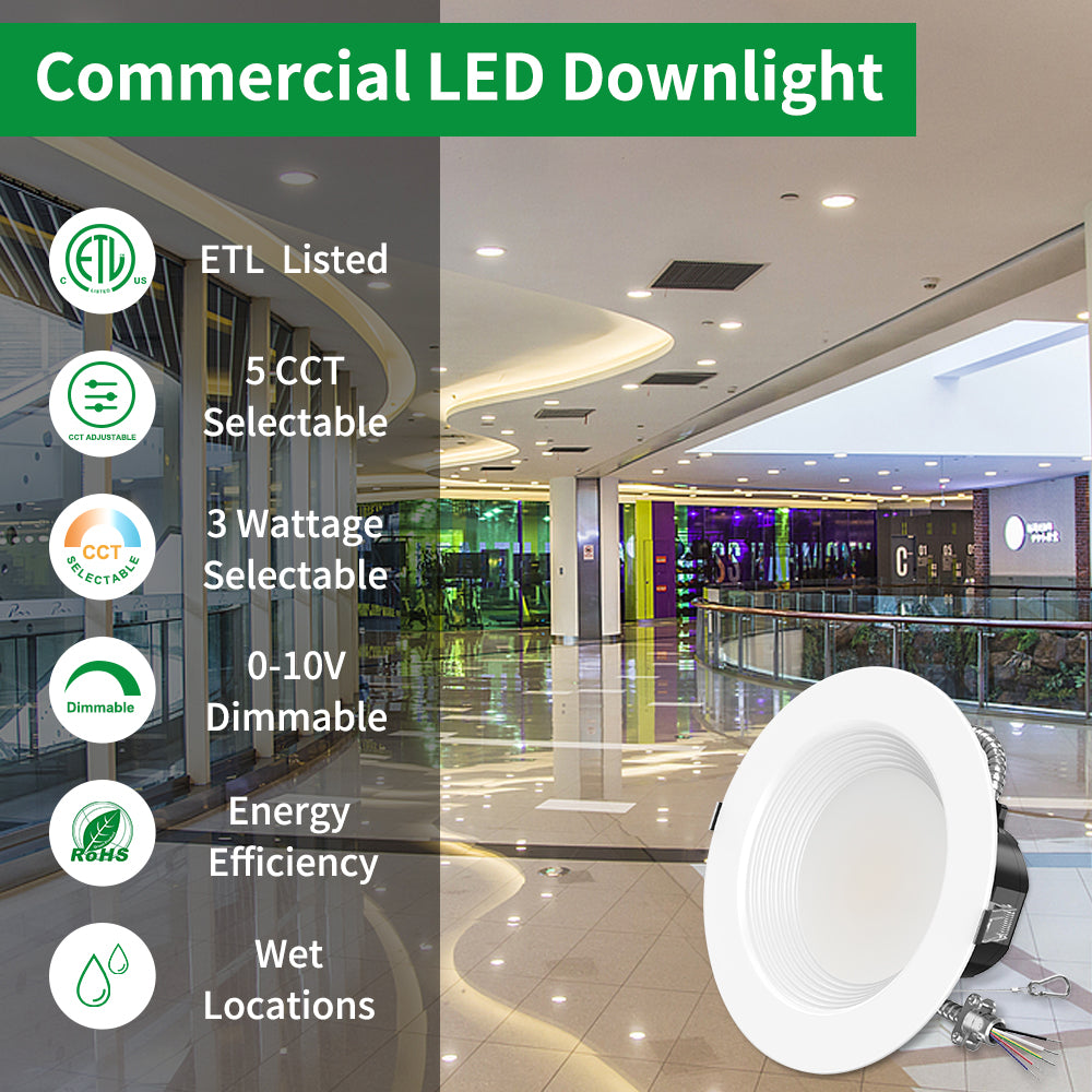 Haloitte Lighting 6 Inch Commercial Downlighting