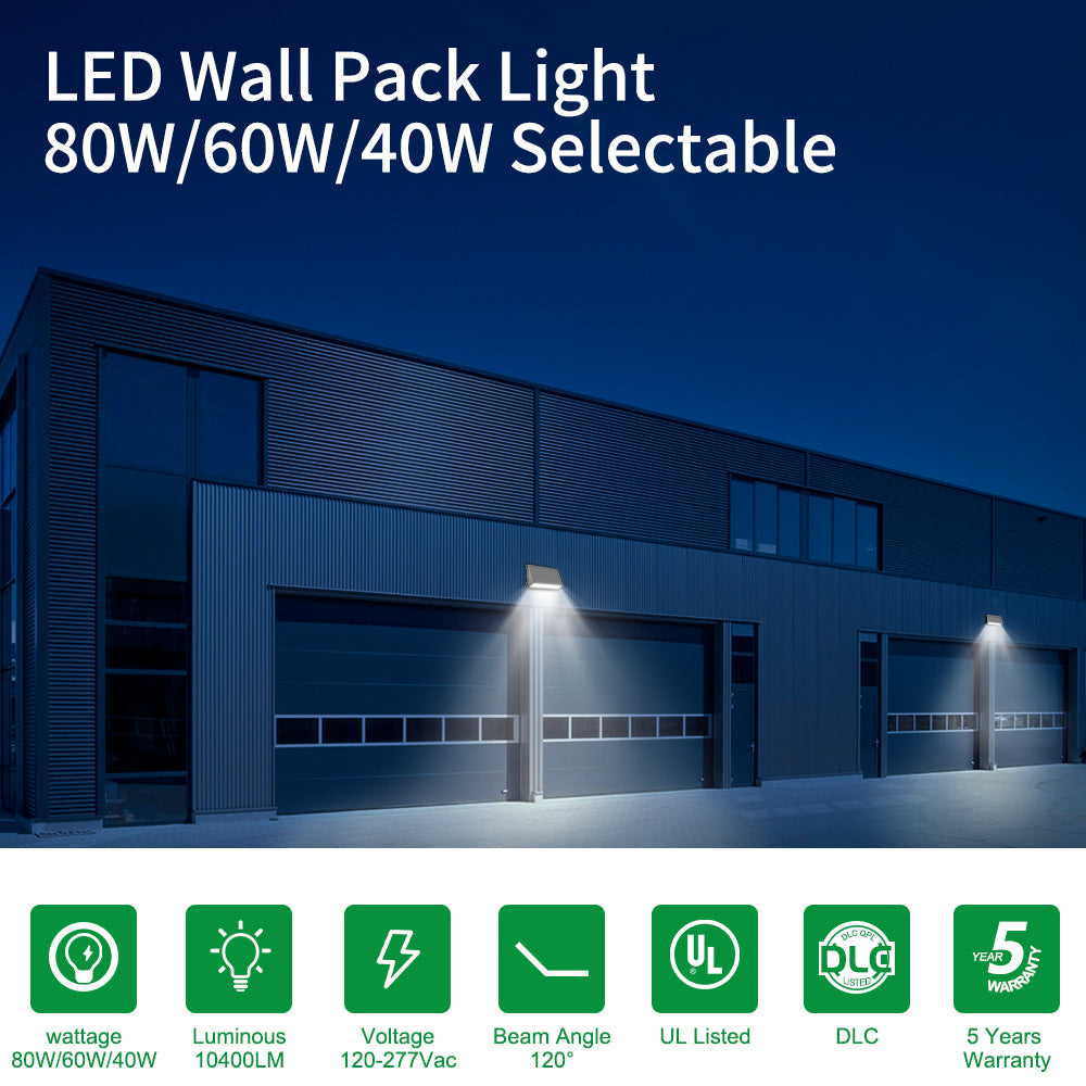 Haloitte Lighting LED Full Cutoff Wall Pack Light