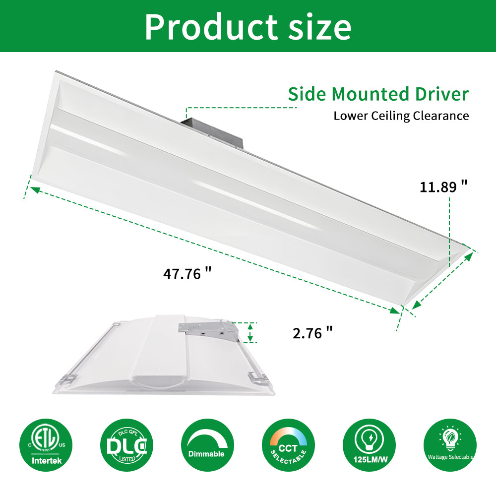 Haloitte Lighting 1x4 Troffer Light