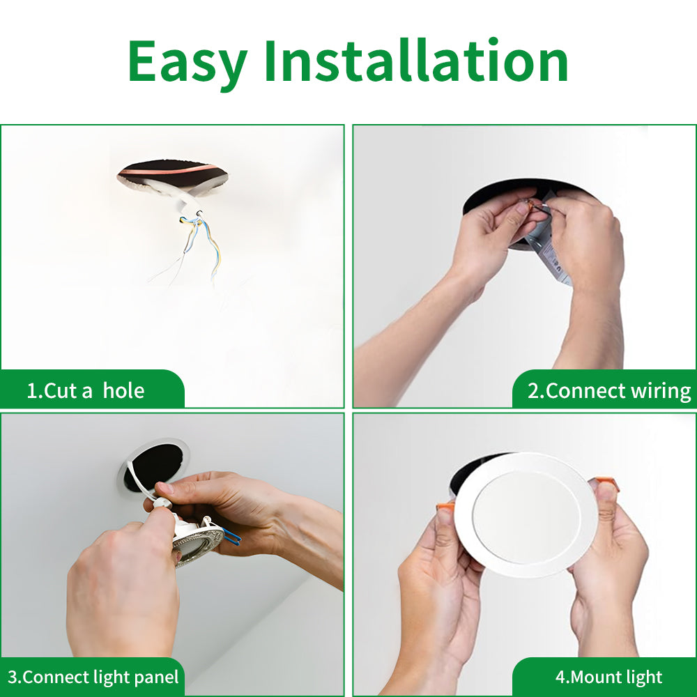 Haloitte Lighting 6 Inch Retrofit Recessed Downlight