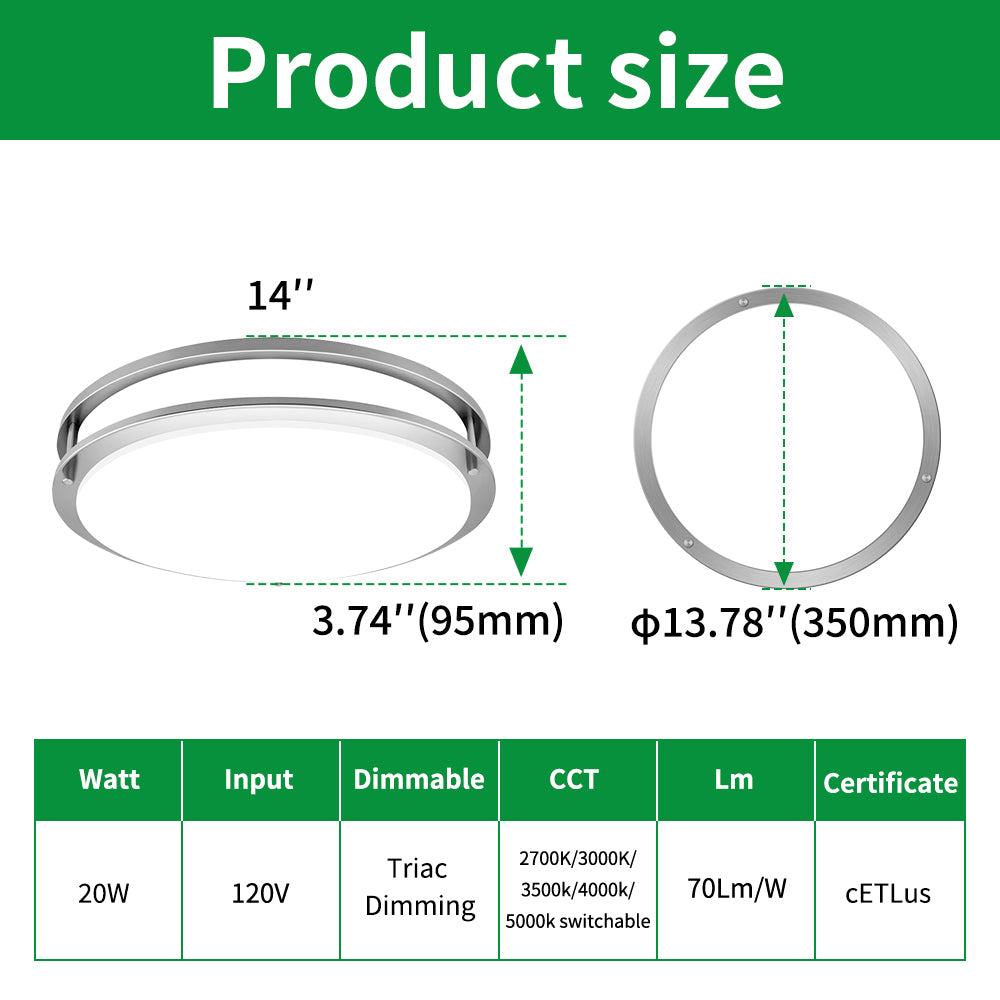 Haloitte Lighting LED Ceiling Light