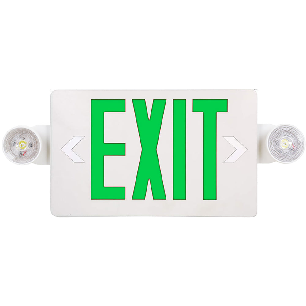 Haloitte Lighting Green LED Exit Emergency Light