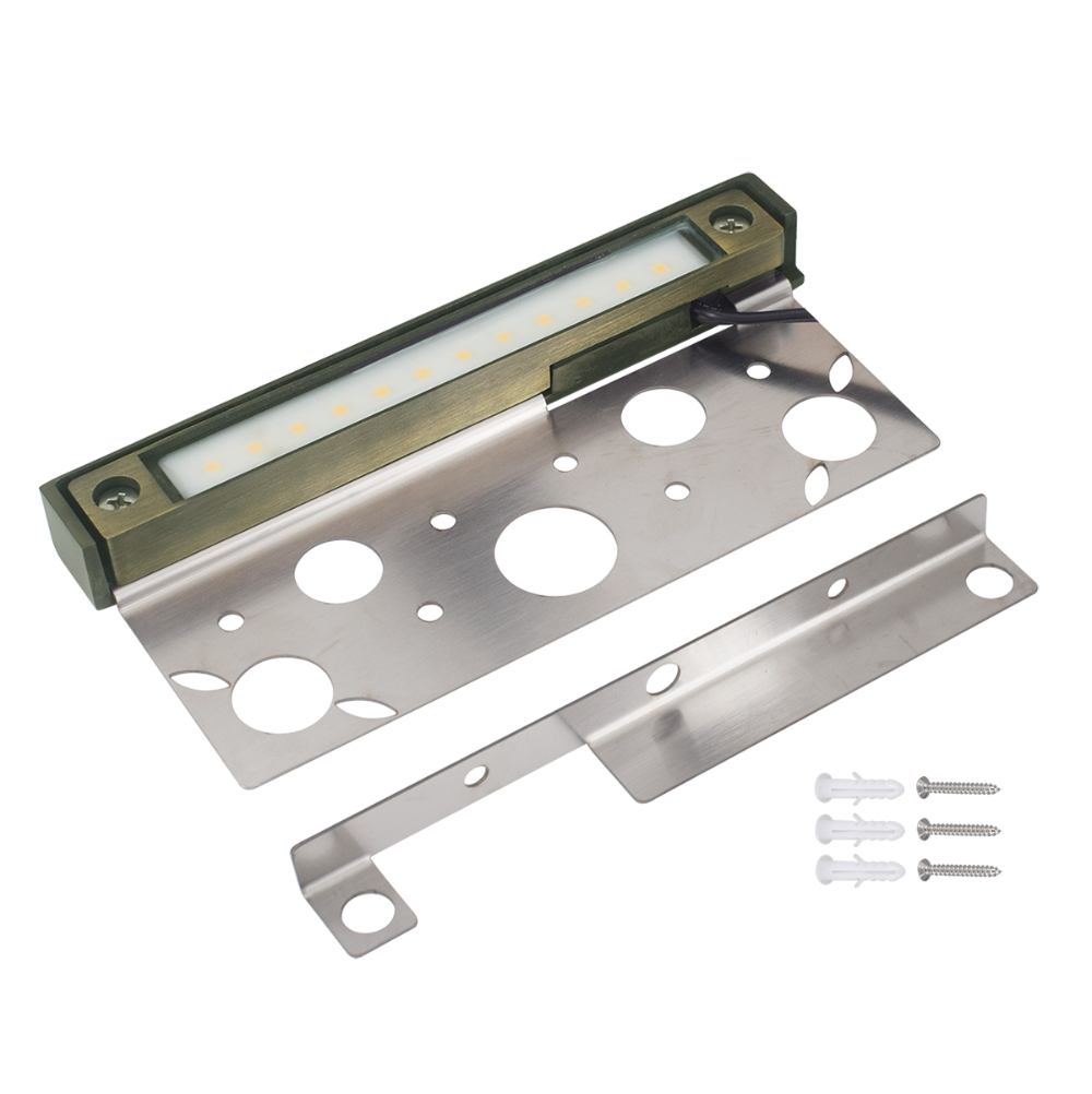 Haloitte Lighting Solid Brass Hardscape Light