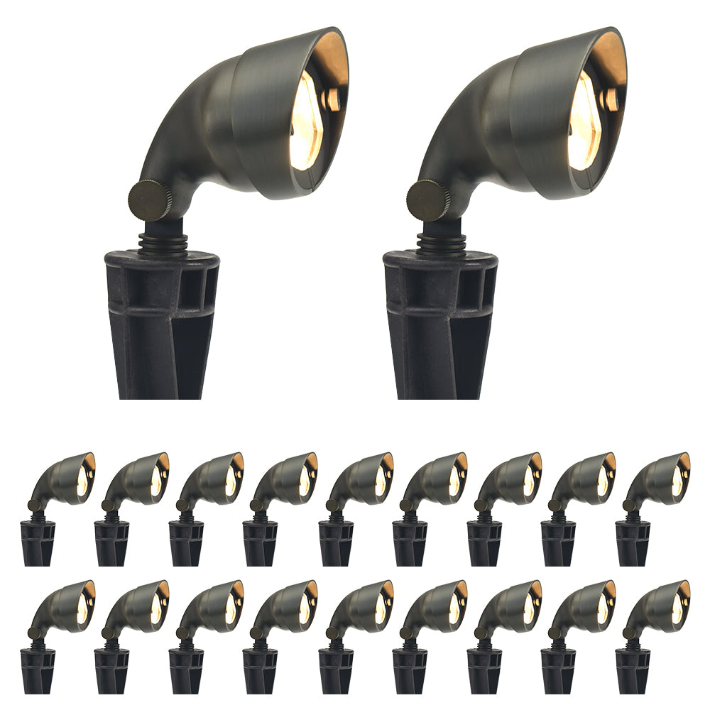 Haloitte Lighting Solid Brass LED Wall Wash Light