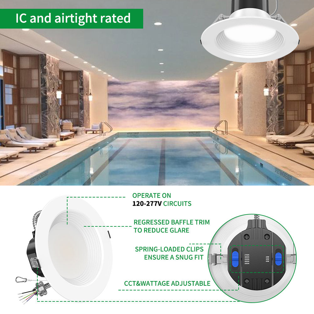 Haloitte Lighting 8 Inch Commercial Downlighting