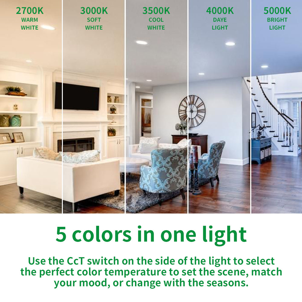 Haloitte Lighting 4 Inch Retrofit Recessed Downlight With Night Light