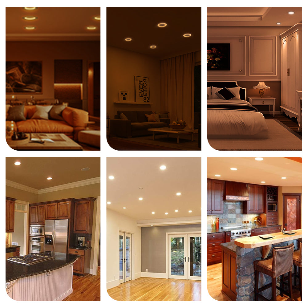 Haloitte Lighting 6 Inch Retrofit Recessed Downlight