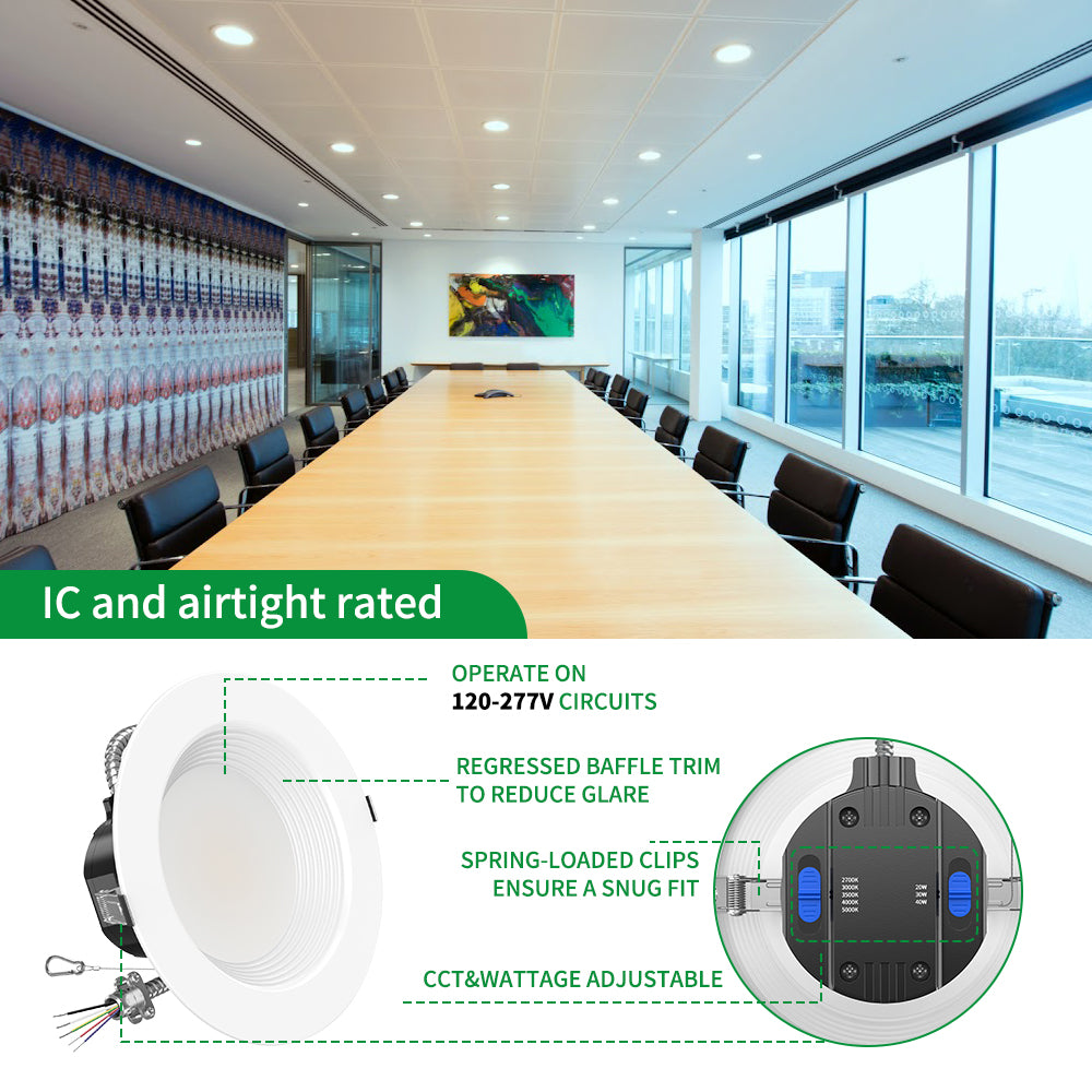 Haloitte Lighting 9.5 Inch Commercial Downlighting