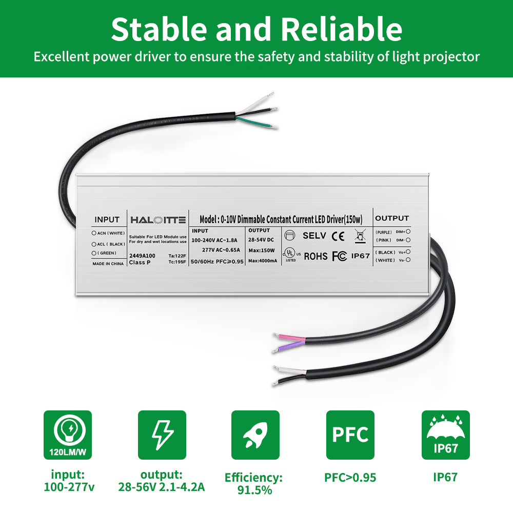 Haloitte Lighting 150W LED Driver