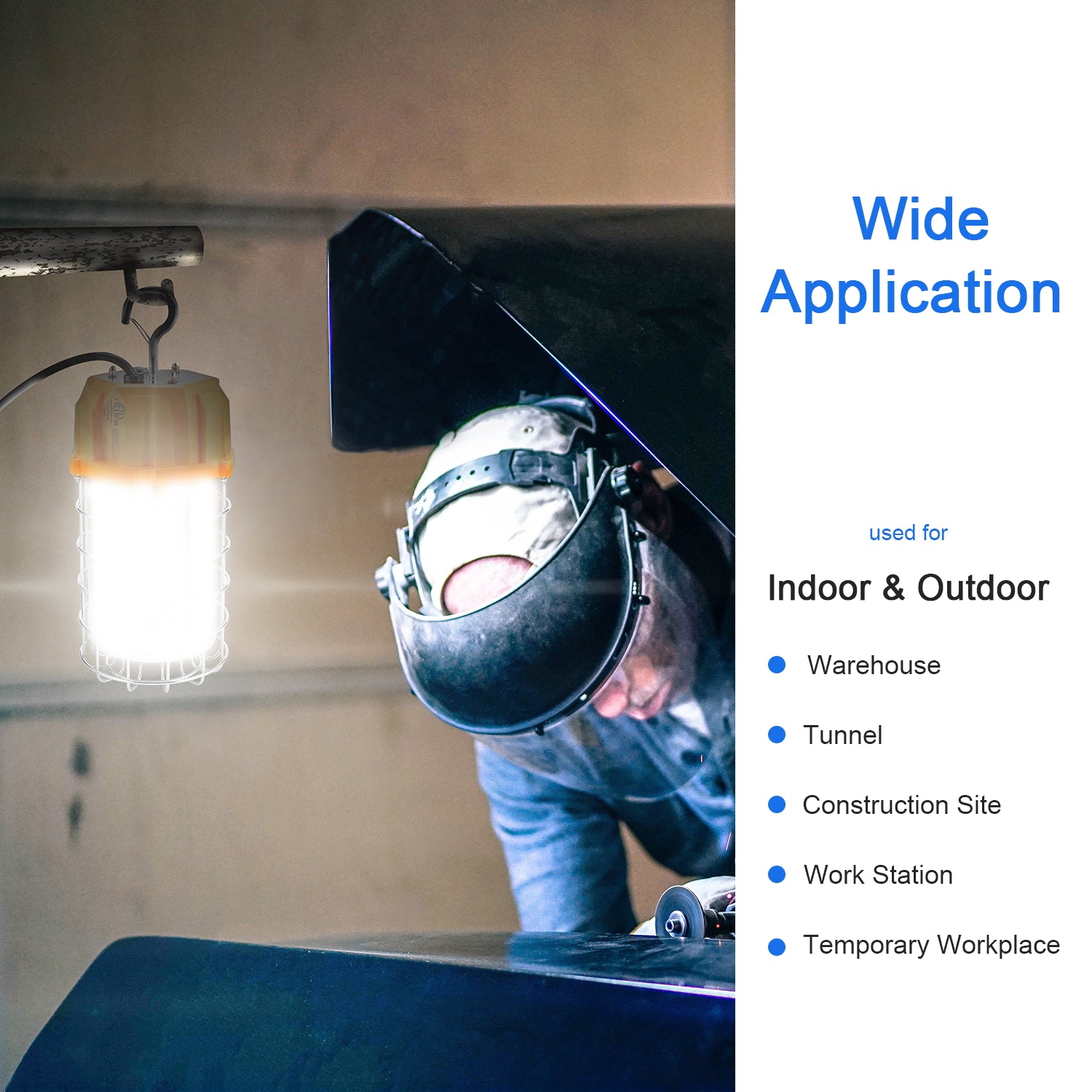 Haloitte Lighting Linkable Temporary Work Light